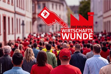 Bild der Petition Leg den Finger in die deutsche Wirtschaftswunde: Industriearbeit stärken – Sozialstaat sichern!