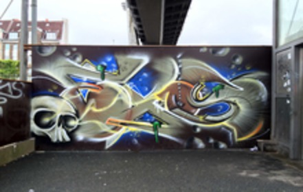 Foto della petizione:"legale Wände" in Kiel // Schaffung von Flächen für Graffiti