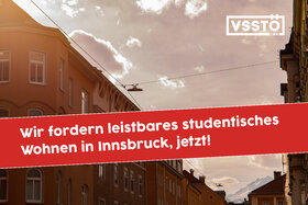 Zdjęcie petycji:Leistbares studentisches Wohnen in Innsbruck
