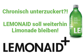 Foto della petizione:Lemonaid soll Limonade bleiben!