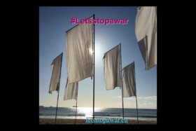 Petīcijas attēls:#letsstopawar - stop delivery of arms - demarche -Keep the EU a peace project!