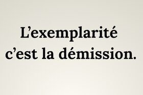 Image de la pétition : L’exemplarité c’est la démission. Quentin le Gaillard doit quitter ses fonctions.