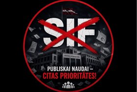 Imagen de la petición: Likvidēt Sabiedrības Integrācijas Fondu (Sif)