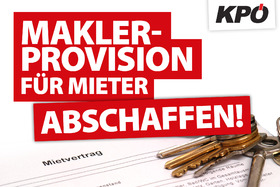 Bilde av begjæringen:Maklerprovision für Mieter – endlich – abschaffen!