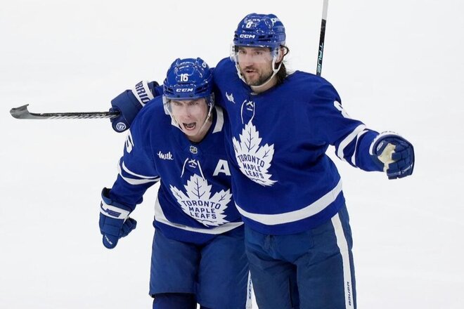 Image de la pétition Marner scores equalizer as Maple Leafs beat Panthers