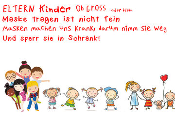 Immagine della petizione Maskenbefreiung für Kinder ob gross oder klein