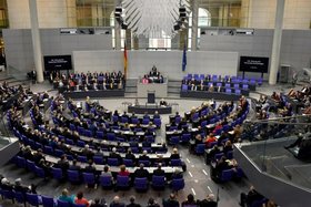 Kép a petícióról:Maskenpflicht im Bundestag