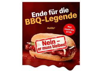 Bild der Petition McDonald's - Behaltet den McRib im Programm