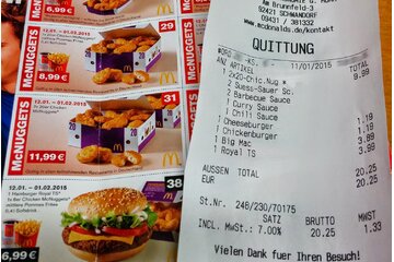 Image of the petition McDonalds Streik damit es günstiger wird