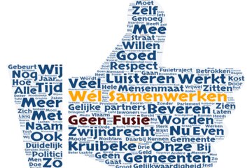 Imazh i peticionit Meer en sterkere samenwerking tussen Beveren, Kruibeke en Zwijndrecht: ja, fusie: nu beter niet. 