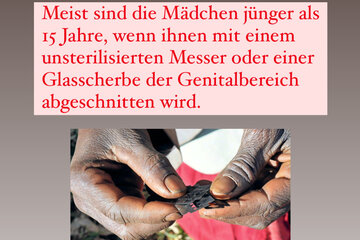 Bild der Petition Mehr Aufklärung gegen die Genitalbeschneidung an Mädchen und jungen Frauen!