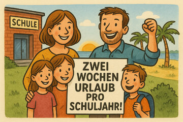 Image of the petition Mehr Freiheit für Familien: Zwei Wochen schulfrei nach individuellem Bedarf