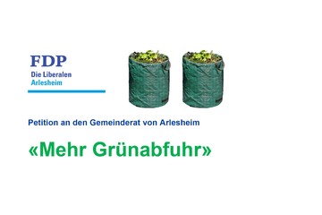 Image of the petition "Mehr Grünabfuhr in Arlesheim"