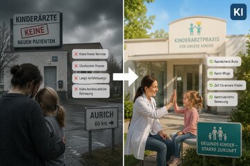 Image of the petition Mehr Kinderärzte für Wilhelmshaven – Kinder dürfen nicht auf medizinische Versorgung warten müssen