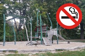 Foto della petizione:Mehr Kinderschutz in Aalen: Spielplätze müssen endlich zigarettenfrei werden!