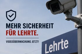 Bild der Petition: Mehr Sicherheit am Bahnhof Lehrte – Videoüberwachung zurück!