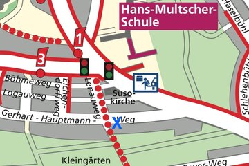 Image of the petition Mehr Sicherheit auf dem Schulweg - Zebrastreifen an Gerhart-Hauptmann-Weg