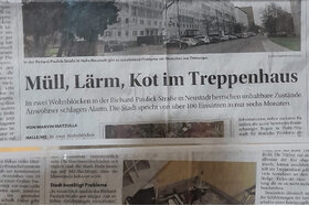 Slika peticije: المزيد من الأمن والنظام في شارع ريتشارد باوليك في مدينة هاله (زاله)