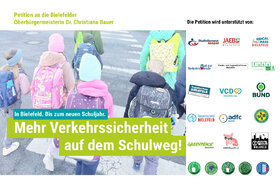 Bild der Petition: Mehr Verkehrssicherheit auf dem Schulweg in Bielefeld