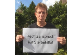 Slika peticije:Mein Ende gehört mir! Deshalb fordern wir Rechtsanspruch auf professionelle #Sterbehilfe!