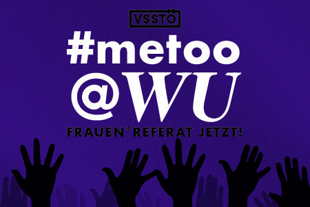 Bild på petitionen:#metoo@WU - FRAUEN*REFERAT JETZT!
