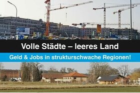Picture of the petition:MIETEN RUNTER 2.0: Dörfer reAKTIVIEREN (Jobs, Internet, Bahn, Leerstände...) = Metropolen ENTLASTEN