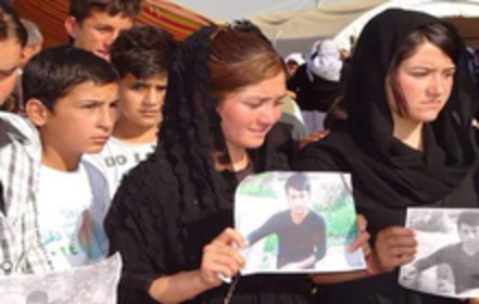 Bild der Petition Millitäreinsatz für die über 5.000 gefangenen Eziden , die von der Terrormiliz "IS entführt wurden.