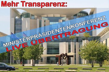 Bild der Petition Ministerpräsidentenkonferenz (MPK) Transparenz. Live Video Übertragen der Konferenzen.