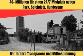 Obraz petycji: Mistplatz Zwischenbrücken (Dresdner Straße) erhalten / (Mega-)Mistplatz Innstraße verhindern