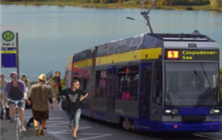 Bild på petitionen:Petition: Linie 9 muss bleiben! Statt stilllegen mit der Straßenbahn zum Cospudener See