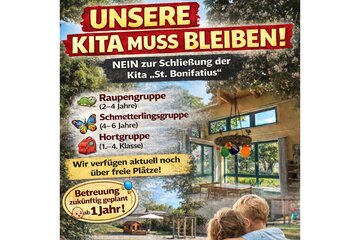 Bild der Petition Erhalt der Kindertagesstätte St. Bonifatius
