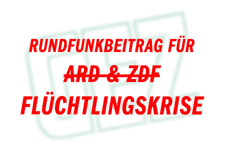 Bild der Petition GEZ: Mit Rundfunkgebühren Flüchtlingskrise bezahlen