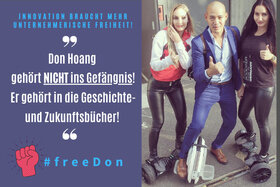 Bild på petitionen:Monowheel fahren ist keine Straftat! Keine Haftstrafe für Innovatoren & Pioniere der Emoblität!