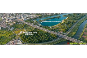 Slika peticije: MOST DA, TRASA NE ! Ekocid na Jarunu - most s 4 prometne trake i tramvajskom prugom tik uz jezero !