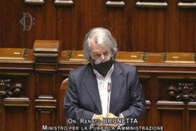 Photo de la pétition :Mozione di sfiducia al Ministro Renato Brunetta