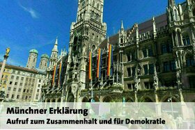 Bild på petitionen:Münchner Erklärung - Aufruf zum Zusammenhalt und für Demokratie