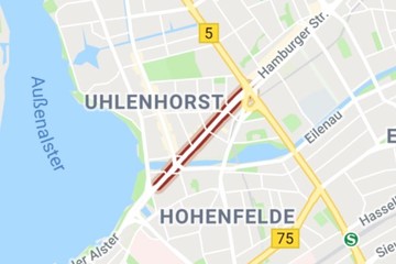 Bild der Petition Mundsburger Damm Tempo 30 Zone (22 bis 6 Uhr)