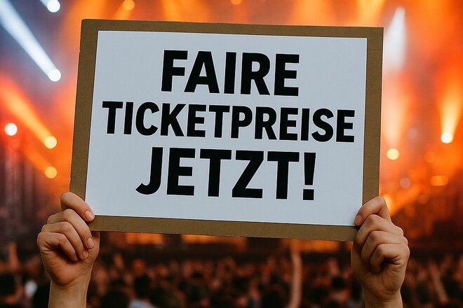 Image of the petition Musik für alle – keine Abzocke durch überteuerte Reseller!