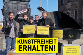 Bild der Petition: MUSIK und KULTURGUT auf öffentlichen Plätzen in Dresden ERHALTEN! Unzulässige Verbote aufheben!