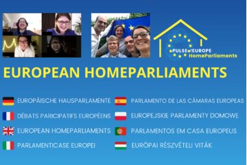 Kép a " Vajon kell-e az EU-nak határozottabbnak, valamint önállóbbnak lennie a bevándorlás-, biztonság- és energiapolitika terén " ház parlamentjéről.