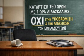 Image of the petition: Να αποσυρθεί το νέο μοντέλο κατάρτισης voucher της ΔΥΠΑ που απαξιώνει την εκπαιδευτική διαδικασία