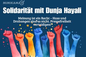 Slika peticije: Nach den Morddrohungen gegen Dunja Hayali: Politik und Justiz müssen handeln!