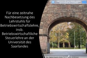 Photo de la pétition :Nachbesetzung des Lehrstuhls für Betriebswirtschaftslehre, insb. Betriebswirtschaftliche Steuerlehre