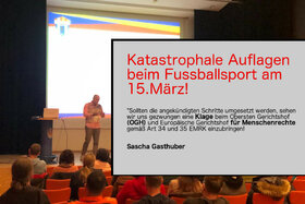 Slika peticije:Nachwuchsfussball ohne Auflagen, gleiches Recht für Alle!