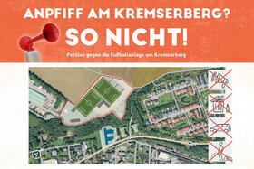 Peticijos nuotrauka:NEIN zu einer FUSSBALLANLAGE am KREMSERBERG