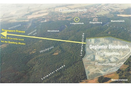 Kuva vetoomuksesta:Nein zum geplanten Grauwackeabbau zwischen Meisdorf, Ballenstedt und dem Selketal