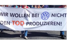 Bild der Petition: Nein zum Umbau auf Kriegswirtschaft
