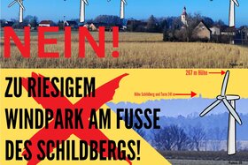 A petíció képe: Nein zum Windpark am Fuß des Schildbergs