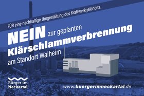 Bild der Petition: NO to sewage sludge incineration at the Walheim site / FOR a sustainable transformation