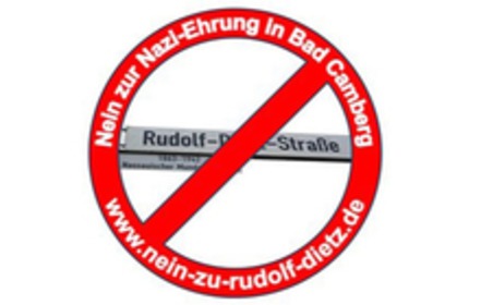 Foto della petizione:Nein zur Nazi-Ehrung in Bad Camberg - Umbenennung der Rudolf-Dietz-Straße